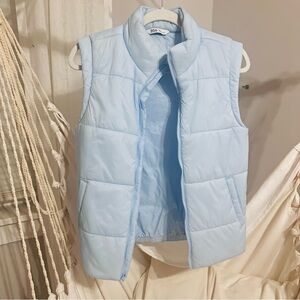 DSG Sky Blue Quilted Vest